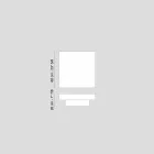 masă din lemn Contemporan acoperite cu metacrilat Loft Cadeau Viadurini