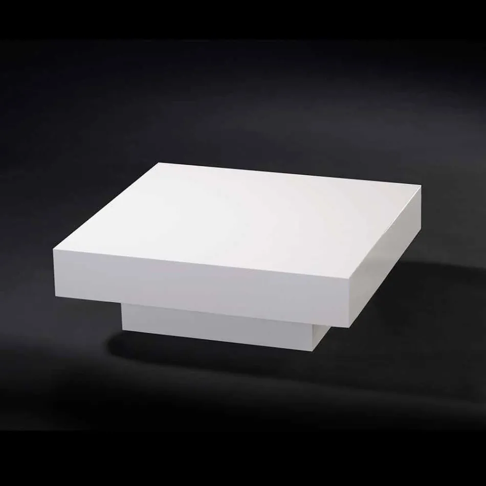 masă din lemn Contemporan acoperite cu metacrilat Loft Cadeau Viadurini