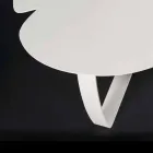 tabel de metal formă modernă cu laser de flori tăiate Andy Viadurini