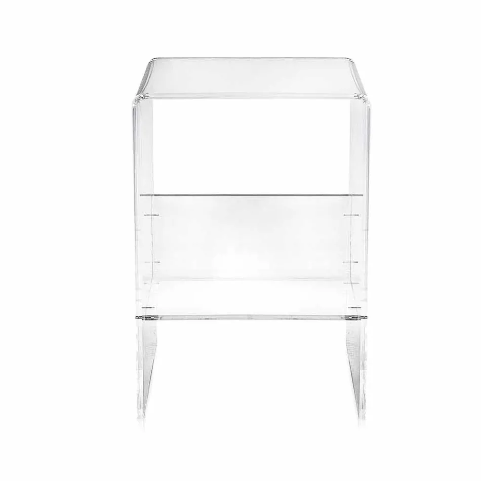 tabel modern Plexiglas L50 x H76 x D40 cm Aza, made in Italy Viadurini