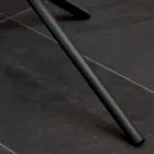 Masuta de cafea rotunda pentru living Baza metalica si ceramica Oapca - Shanghai Viadurini