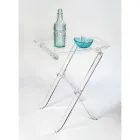 Masă pliantă cu tava din plexiglas transparent 2 dimensiuni - Robbie Viadurini