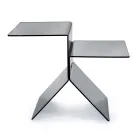 Masuta de cafea din plexiglas colorat transparent pentru living Made in Italy - Kamon Viadurini