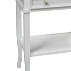 Masa telefonica cu 3 sertare si raft Made in Italy - Culsu Viadurini