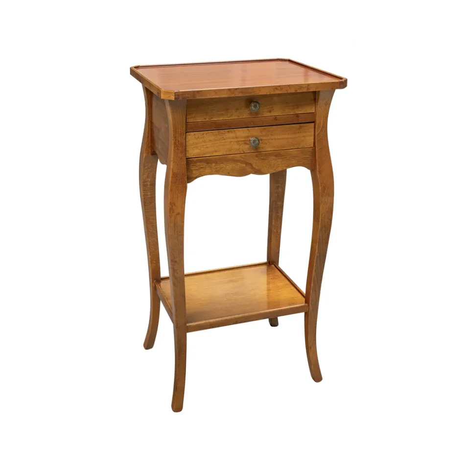 Masa Telefon din Fag in diferite Finisaje Made in Italy - Charun Viadurini