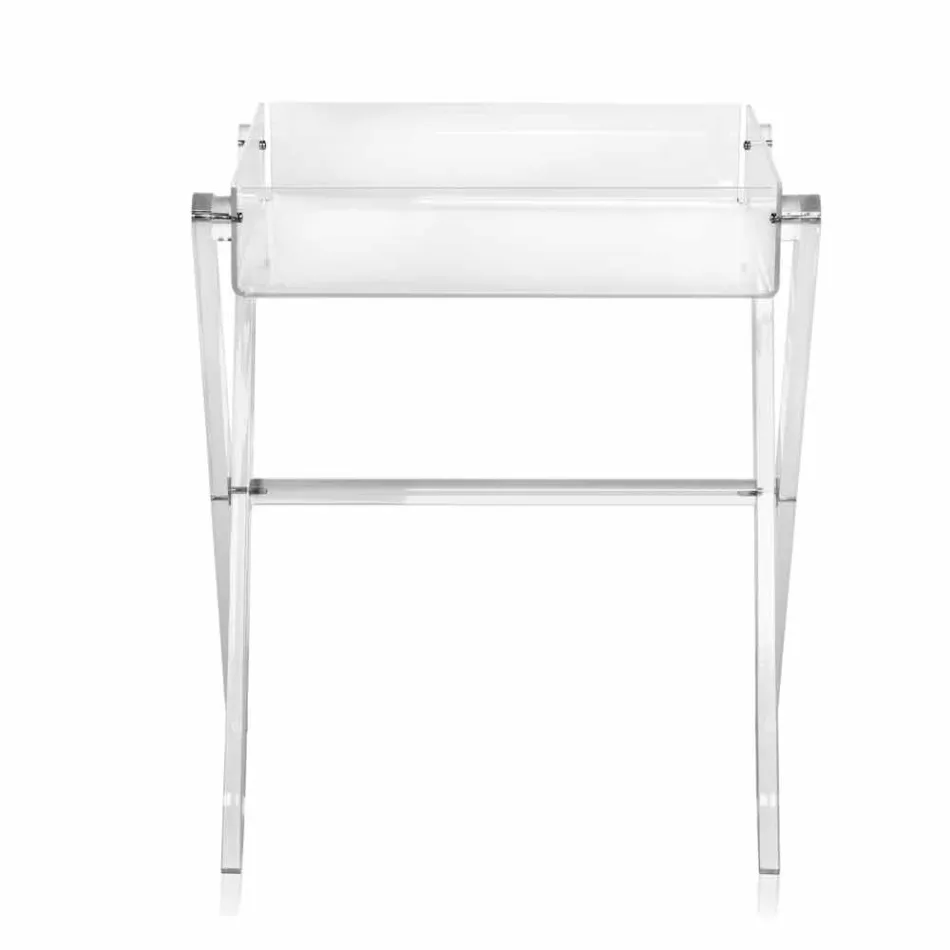 Masuta de cafea transparentă de design Lunchbox Olivia made in Italy Viadurini