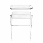 Masuta de cafea transparentă de design Lunchbox Olivia made in Italy Viadurini