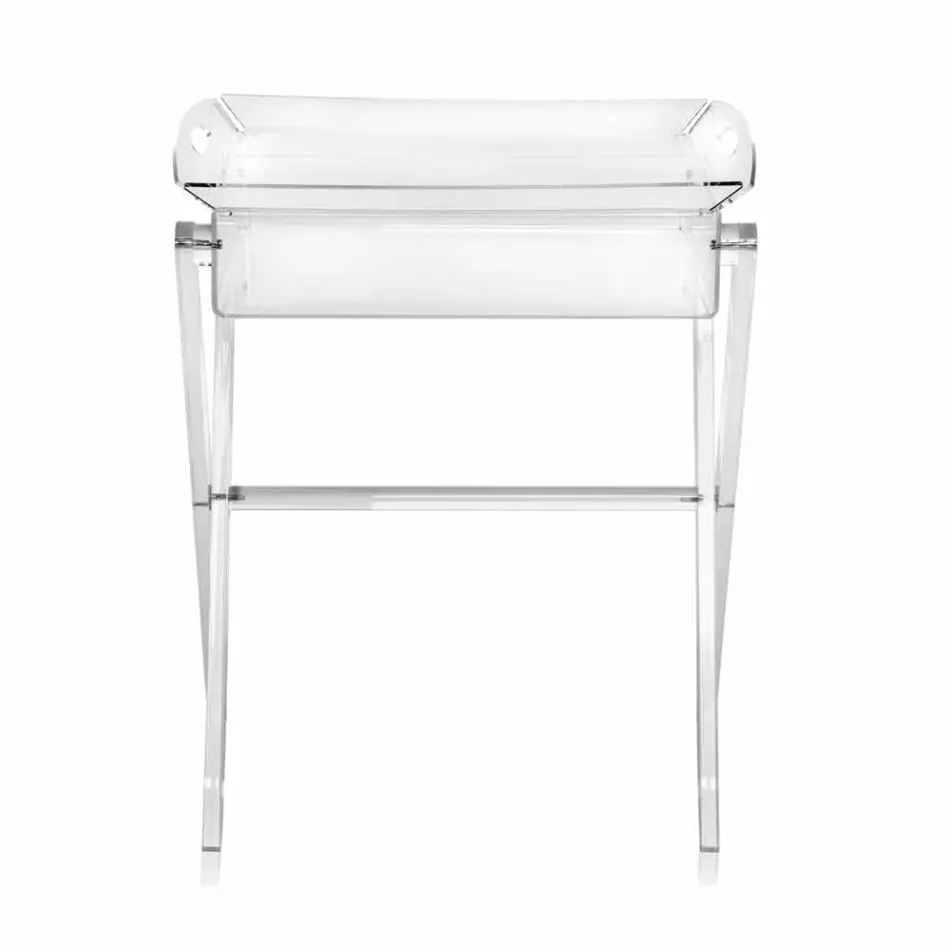 Masuta de cafea transparentă de design Lunchbox Olivia made in Italy Viadurini