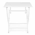 Măsuță de cafea pliabilă în aer liber, din aluminiu vopsit - Hunt Viadurini