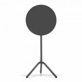 Masă rotundă înaltă în aer liber din metal și tablă realizată în Italia - Baldric