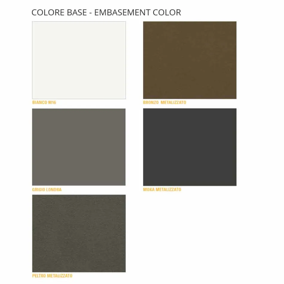 Mese de cafea rotunde cu blat Hpl Made in Italy - Mina Viadurini