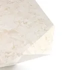 Masuta de cafea in forma de interior in piatra fosila diferite finisaje - casti Viadurini