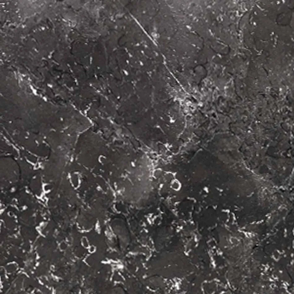 Măsuță de cafea cu blat rotund din marmură și bază metalică Made in Italy - Gin Viadurini