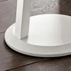 Măsuță de cafea din MDF lăcuit cu cadru din lemn masiv Made in Italy - Tobiko Viadurini