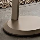 Măsuță de cafea din MDF lăcuit cu cadru din lemn masiv Made in Italy - Tobiko Viadurini