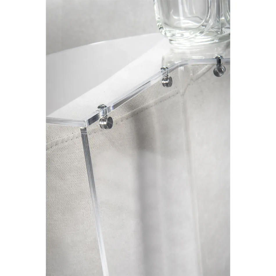 Masuta de cafea din plexiglas transparent sau colorat Made in Italy - Tabli Viadurini