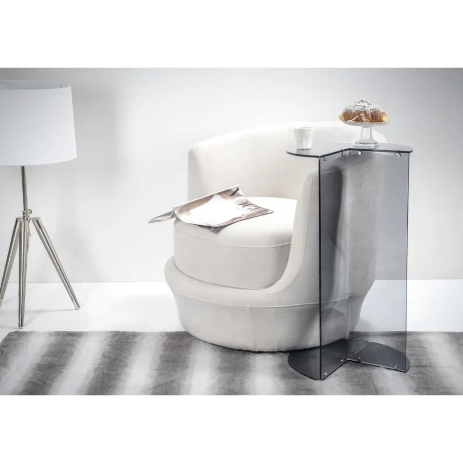 Masuta de cafea din plexiglas transparent sau colorat Made in Italy - Tabli Viadurini