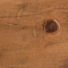 Masuta de cafea rotunda din lemn reciclat si otel alb sau gri - Genoveffa Viadurini