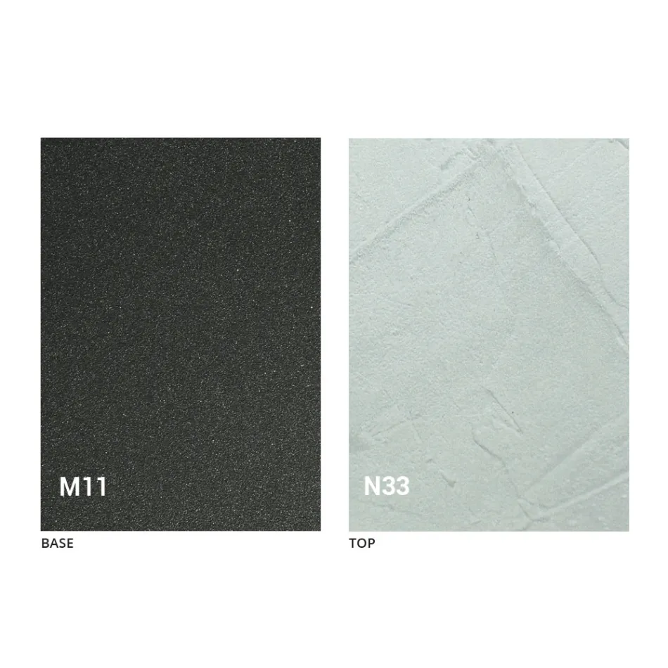 Masuta de cafea transformabila cu blat din lemn si baza metalica Made in Italy - Peach Viadurini