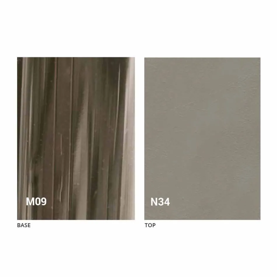 Măsuță de cafea transformabilă din lemn și metal negru, fabricată în Italia - Niverio Viadurini