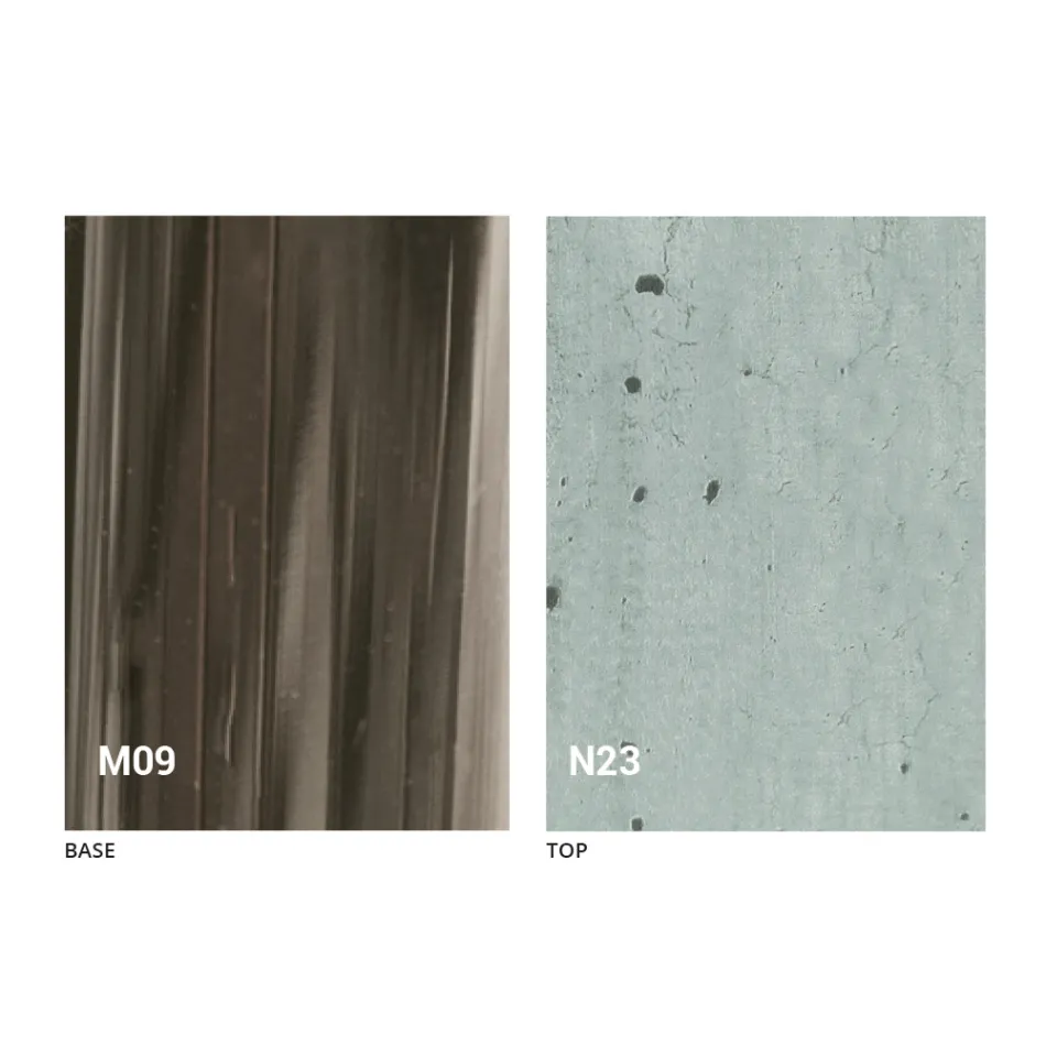 Masuta de cafea transformatoare din lemn si metal negru Made in Italy - Niverio Viadurini