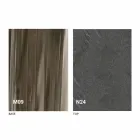 Măsuță de cafea transformabilă din lemn și metal negru, fabricată în Italia - Niverio Viadurini