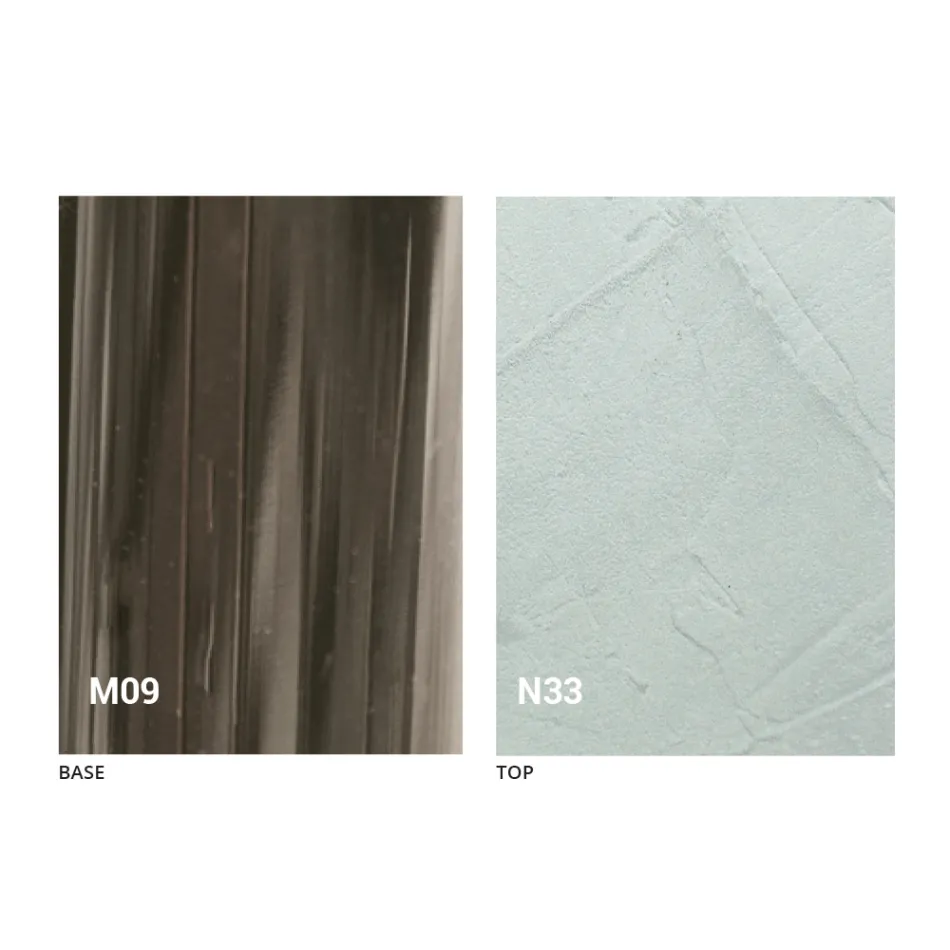 Masuta de cafea transformatoare din lemn si metal negru Made in Italy - Niverio Viadurini