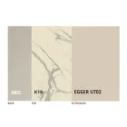 Masuta de cafea transformabila in metal si design din ceramica Made in Italy - Saturn Viadurini