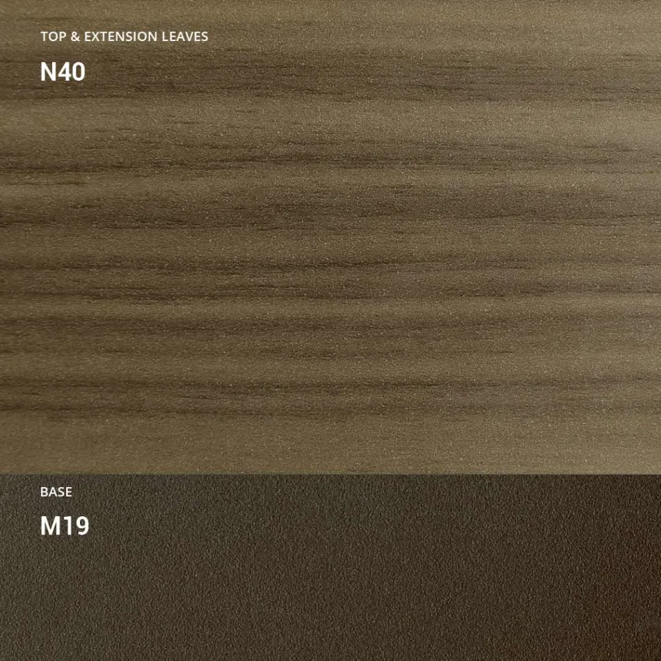 Masuta de cafea transformabila in masa din lemn fabricata in Italia - Aikido Viadurini