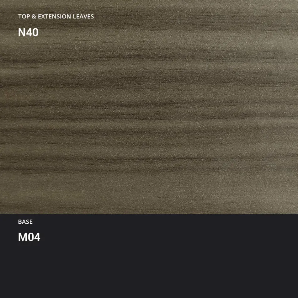 Masuta de cafea transformabila in masa din lemn fabricata in Italia - Polar Viadurini