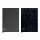 Măsuță de cafea convertibilă într-o masă de luat masa din lemn și bază metalică - piersică Viadurini