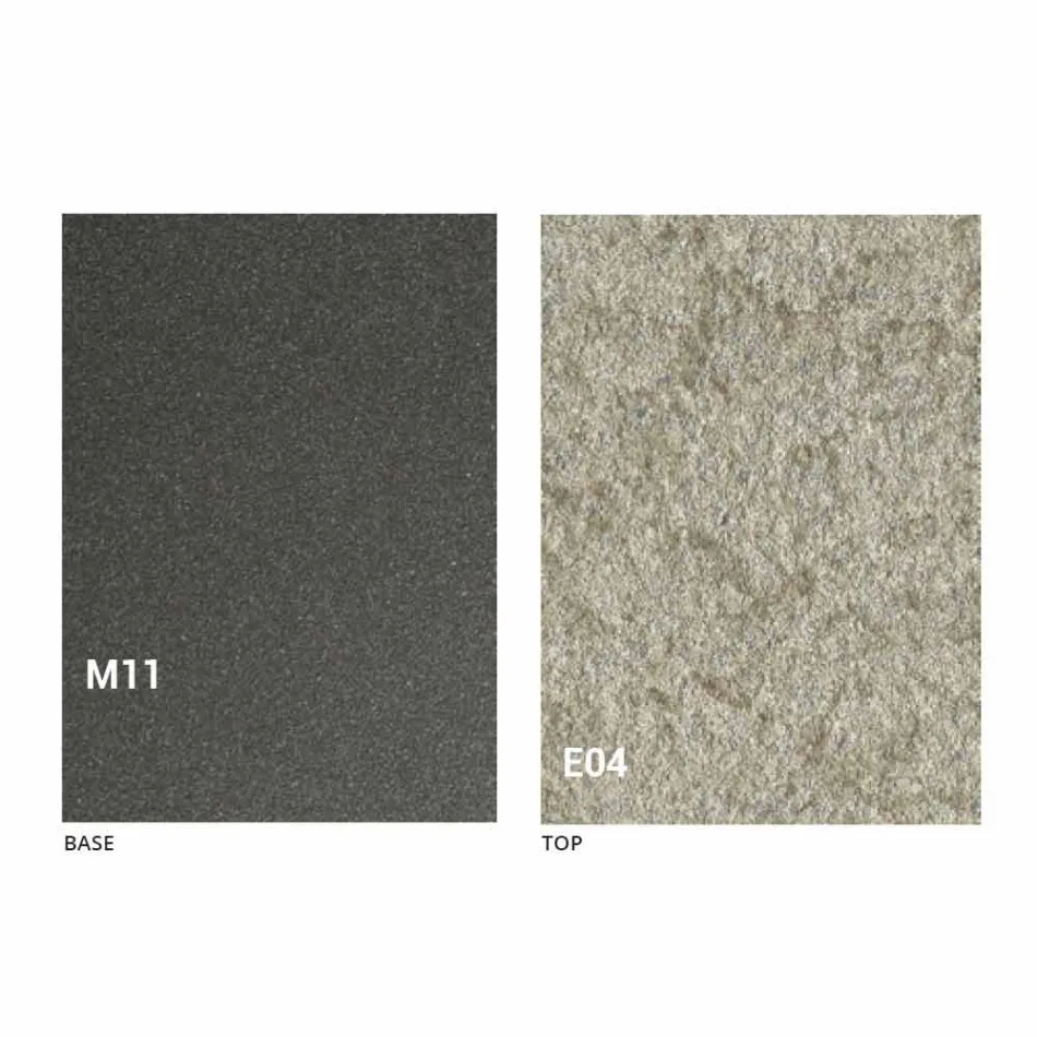 Măsuță de cafea modernă transformabilă cu efect de top Malta Made in Italy - Patroclus Viadurini