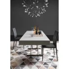 Măsuță de cafea modernă transformabilă cu efect de top Malta Made in Italy - Patroclus Viadurini