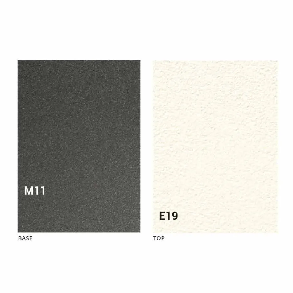 Măsuță de cafea modernă transformabilă cu efect de top Malta Made in Italy - Patroclus Viadurini