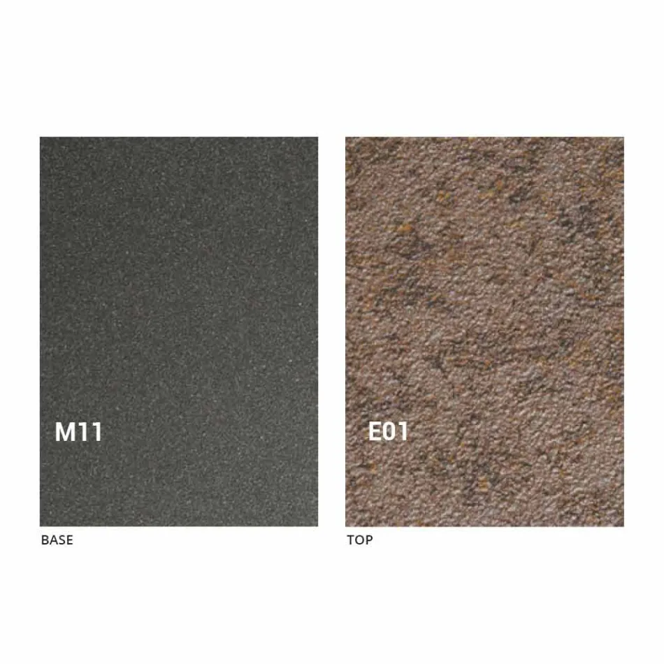 Măsuță de cafea modernă transformabilă cu efect de top Malta Made in Italy - Patroclus Viadurini