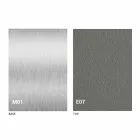 Masa de cafea moderna transformabila cu efect de mortar Top Made in Italy - Salomon Viadurini