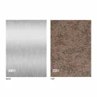 Masa de cafea moderna transformabila cu efect de mortar Top Made in Italy - Salomon Viadurini