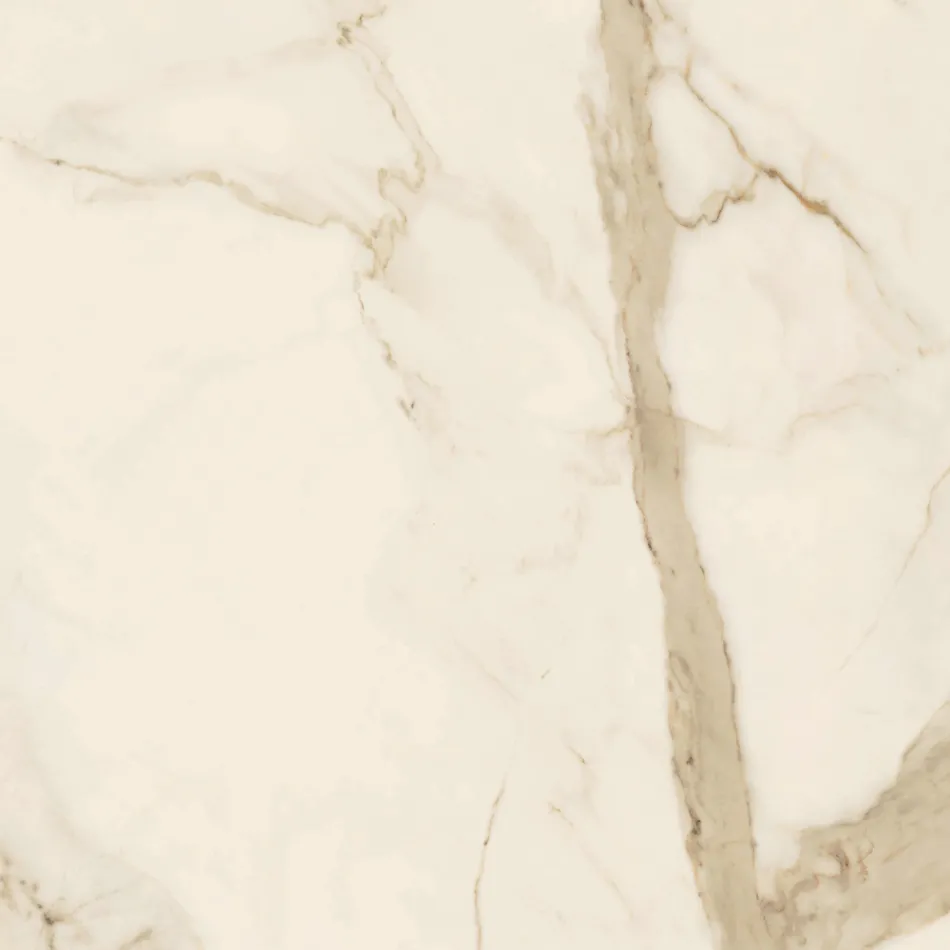 Masa extensibila 3 m Blat Ceramic Lucios Picioare Metal - Papusca Viadurini