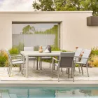 Masa extensibila la 149 cm din aluminiu vopsit cu pulbere - Necesar Viadurini