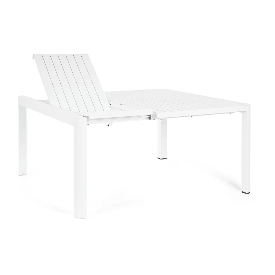 Masa extensibila la 149 cm din aluminiu acoperit cu pulbere - Necesar Viadurini