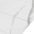 Masa extensibila pana la 200 cm din ceramica si otel - Belone Viadurini