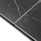 Masă extensibilă 200 cm din metal și piatră sintetică - Underwater Viadurini