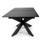 Masă extensibilă 200 cm din metal și piatră sintetică - Underwater Viadurini