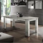 Masă de sufragerie de design extensibilă la 210 cm din lemn durabil - Perro Viadurini