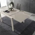 Masa extensibila pana la 240 cm in lemn lacuit Design Made in Italy - Jacobs Viadurini