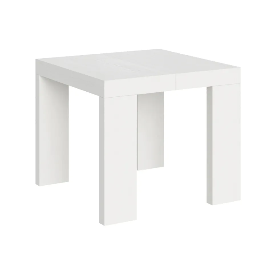 Masa extensibila pana la 246 cm in Microparticule de Lemn Made in Italy - Arbor Viadurini