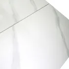 Masă extensibilă 260 cm din metal și piatră sintetică - Underwater Viadurini