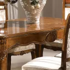 Masa extensibila pana la 280 cm din lemn de nuc de Bassano Made in Italy - Caligola Viadurini