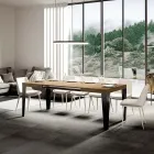 Masa extensibila la 284 cm in diferite dimensiuni si finisaje Made in Italy - Plaja Viadurini