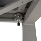 Masă extensibilă 300 cm din aluminiu cu inserție HPL - Righello Viadurini